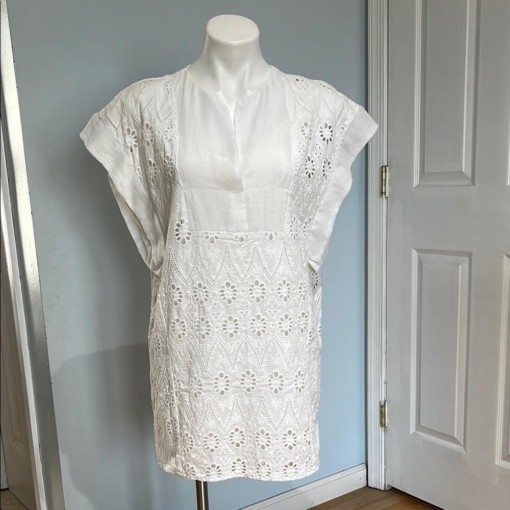 White Eyelet Dress
